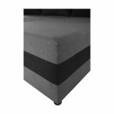 Kondela Sedežna garnitura, siva/črna, PAULITA NEW | Shoptok.si