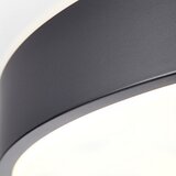 Brilliant prigušiva plafonska svetiljka SLIMLINE LED/50W/230V Ø 49 cm crna | Eponuda.com