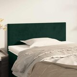  Uzglavlje tamnozeleno 100x5x78/88 cm baršunasti | shoptok.hr