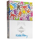 Bicycle karte artist series - keith haring - playing cards Cene