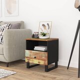vidaXL Nočna omarica 2 kosa trden les predelan in inženirski les | Shoptok.si