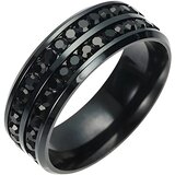  Prsten KE-17008 - Crna / 57mm KP17008 | Shoptok.si