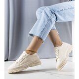 Gemre Beige platform sneakers Nichole | Shoptok.si