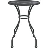  Vrtni stol od ekspandirane metalne mreže Ø 60 x 72 cm antracit | shoptok.hr