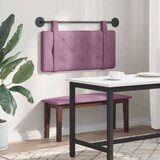 Držeće uzglavlje Zidne Ljubičasta 90 x 55 x 5 cm Baršun - Ljubičasta 80 cm bez LED | shoptok.hr