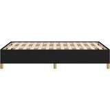  Okvir kreveta crni 120 x 190 cm od tkanine | shoptok.hr