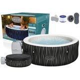 Bestway Napihljiv masažni bazen za 6 oseb ø 196 cm globina 66 cm Lay-Z-Spa - Cene