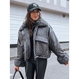 DStreet Women's Oversize Jacket OLIVIERA Grey Cene