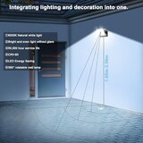 KINGWEN 40 W LED Stenske Svetilke s 360° vrtljivim panelom - komplet 4 kosov | Shoptok.si