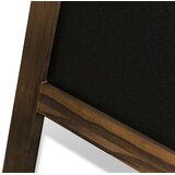  Lesena A-tabla za pisanje s kredo za gostinstvo L 118x61 cm | Shoptok.si