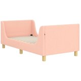  Otroški posteljni okvir z vznožjem z vzglavjem Roza 80 x 160 cm, (5000104670) | Shoptok.si