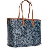 Tommy Hilfiger Nakupovalna torba 'Monoplay' marine / opal / konjak / bela | Shoptok.si