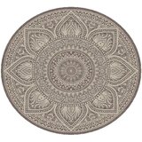 Devos Caby tepih outdoor okrugli slonova kost/srebrno /taupe 200CM Cene