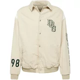 BDG Urban Outfitters Prehodna jakna bež / temno zelena / črna