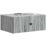  Stenski nočni omarici 2 pcs Siva Sonoma 49 x 34,5 x 20 cm, (5000209779) | Shoptok.si