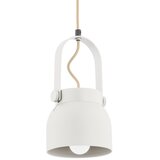  Argon 8290 - Luster na sajli LOGAN 1xE27/15W/230V prečnik 14 cm bela | Eponuda.com