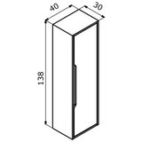 Hanah home Kupatilski ormarić Galia 40 856 | Eponuda.com