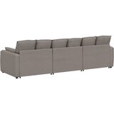  Modularna sofa s jastucima boje taupe | shoptok.hr