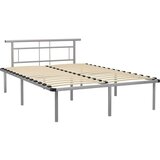  Za krevet sivi metalni 160 x 200 cm | shoptok.hr