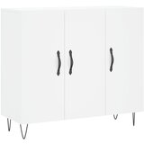 Maison Chic Komoda - Predalnik bela 90x34x80 cm konstruiran les, (21715624) Cene