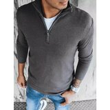 DStreet Dark gray men's sweater WX1895 Cene