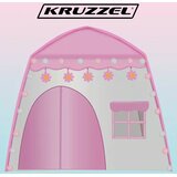 Kruzzel dječji šator kućica sa svjetlećim lampicama 126 x 130 x 90 cm | shoptok.hr