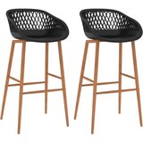  Barske stolice 2 kom crne | shoptok.hr