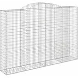  Lučne gabionske košare 12kom 300x50x200/220cm pocinčano željezo | shoptok.hr