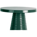 Leitmotiv Metalni okrugao pomoćni stol &amp;oslash; 40 cm Catania Ribbed &amp;ndash; Slike