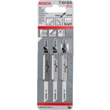Bosch List ubodne testere za ivericu i drvo sa kontra zubima T 101 BR Clean for Wood - pakovanje 3 komada - 2608633779 | Eponuda.com