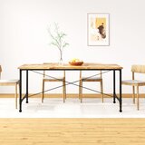 Blagovaonski Stol Masivno Drvo Manga 180 cm | shoptok.hr