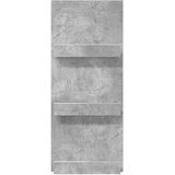  Polica za časopise s policom Betonski sivi 43 x 11 x 102 cm | Eponuda.com