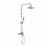 Minotti baterija za tuš quadra sa komplet usponskim tušem ruža 200x200 Cene