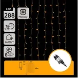 LED božićna girlanda za spoljašnju upotrebu 288xLED/3,6W/230V 1,5x1,8m IP44 topla bela