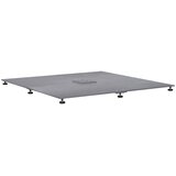  Baza za suncobran Tamno siva drvena estetika 100 x 100 x 4 cm | Eponuda.com