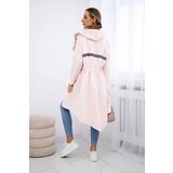 Kesi Coat with a longer back powder pink | shoptok.hr