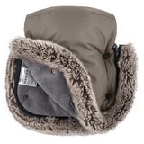 Petite&Mars Krznene rokavice za otroški voziček, Mocha Mousse | Shoptok.si