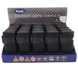  UPALJAČ ELEKTRONSKI GUMIRANI MAT ATOMIC JET FLAME COBRA TROBER 2514730 CRNA | shoptok.hr