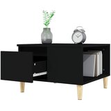  Stolić za kavu crni 55 x 55 x 36,5 cm od konstruiranog drva | Eponuda.com