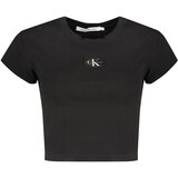 Calvin Klein WOMEN&#39;S SHORT SLEEVE T-SHIRT BLACK Cijene