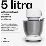 Klarstein Bella Evo kuhinjski robot | planetarni mešalni sistem | 3 mešalni nastavki | 1500 W | 5 l | Shoptok.si