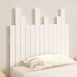  Stensko posteljno vzglavje belo 82,5x3x80 cm trdna borovina, (20794490) | Shoptok.si