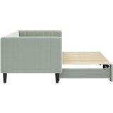  Dnevni krevet na razvlačenje svjetlosivi 80 x 200 cm baršunasti | shoptok.hr