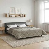 Zimska posteljnina Šonerisan Svetlo siva 220 x 240 cm, (5000284513) | Shoptok.si