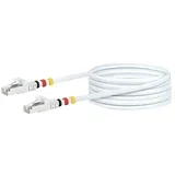 Omrežni kabel CAT7 S/FTP (Dolžina: 10 m, Bele barve, Vtič RJ45)