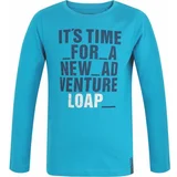 LOAP Boys T-shirt BINUS Blue/Dark Blue/White