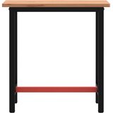  Radni stol 80x55x81,5 cm od masivne bukovine i metala | shoptok.hr