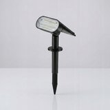  LED RGB Solarna lampa 2u1 LED/3,7V 1200 mAh IP54 crna | Eponuda.com
