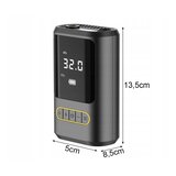  Avtomobilska LED aku. 2000mAh kompresorska črpalka do 10Bar z LCD | Shoptok.si