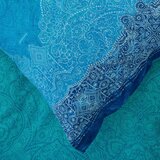 Bassetti POSTELJNINA 200/200 cm saten modra | Shoptok.si
